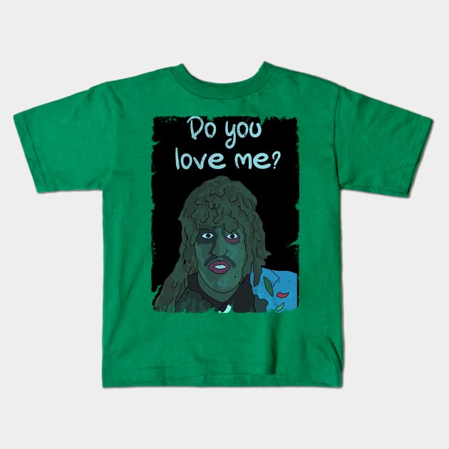 do you love me - old gregg Kids T-Shirt by hanina